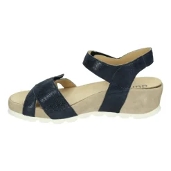 DAMES Durea e Leren Sandaal met Uitneembaar Voetbed