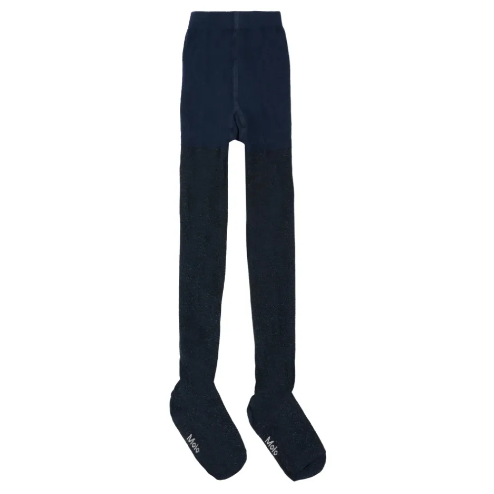 Molo e lurex panty met elastische taille