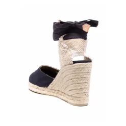 DAMES Castañer e Sleehak Espadrilles Logo Hak