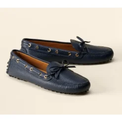 DAMES Car Shoe e Suède Mocassin Schoen