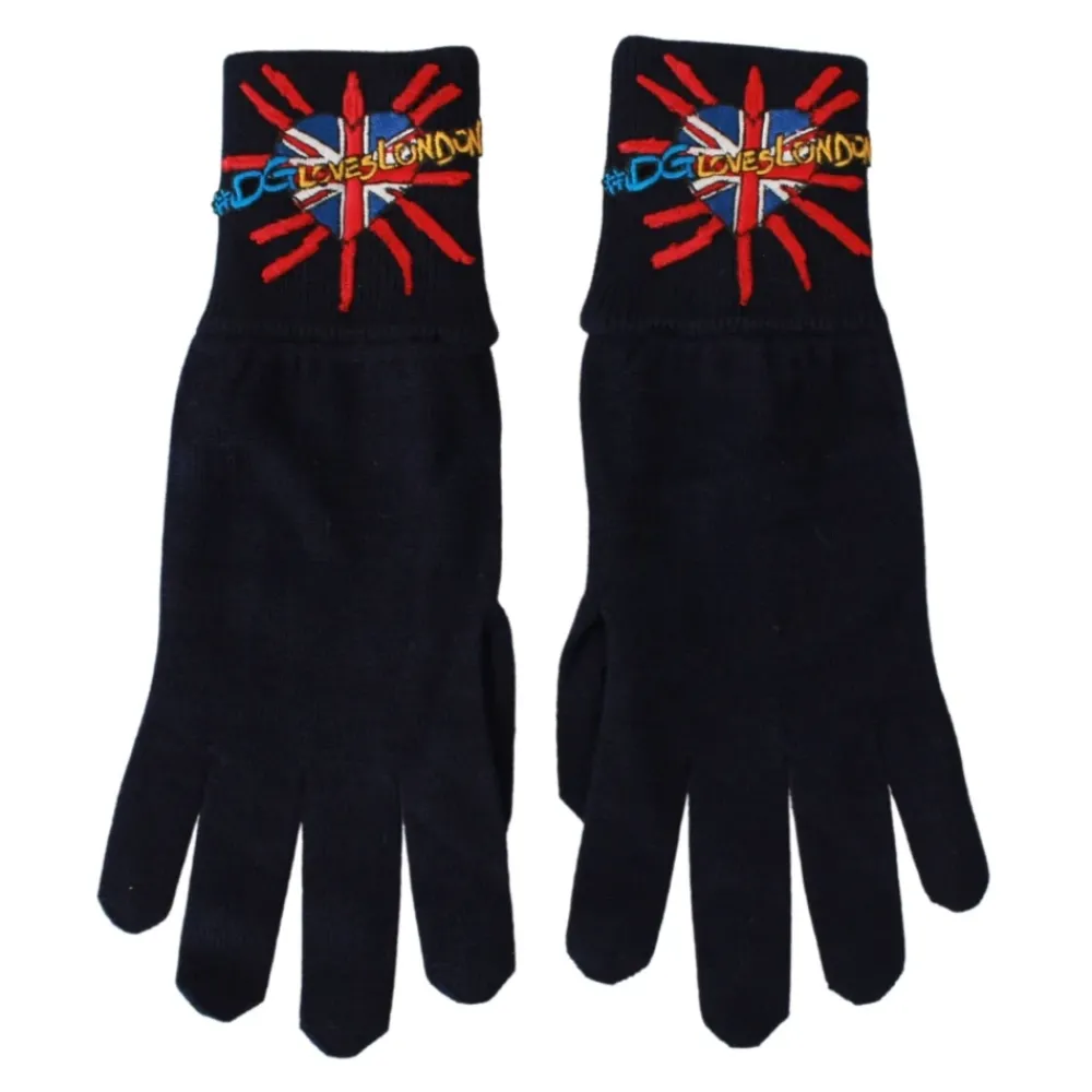 DAMES Dolce & Gabbana e Virgin Wool Unisex Statement Handschoenen
