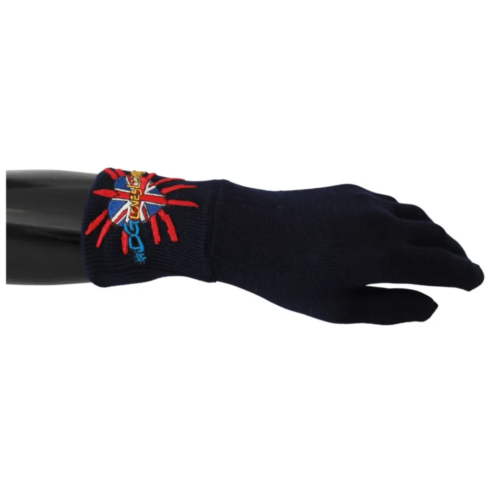 DAMES Dolce & Gabbana e Virgin Wool Unisex Statement Handschoenen