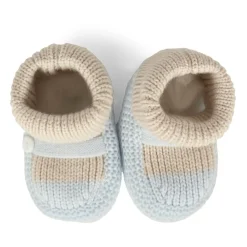 Little Bear e Wol Baby Slofjes met Boorden