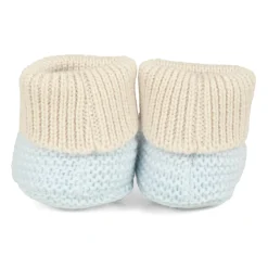 Little Bear e Wol Baby Slofjes met Boorden