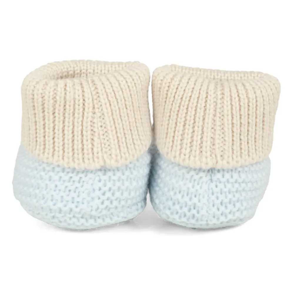 Little Bear e Wol Baby Slofjes met Boorden