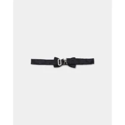 Emporio Armani Stropdassen En Strikjes^e Zijden Vlinderdas met Zwarte Arend