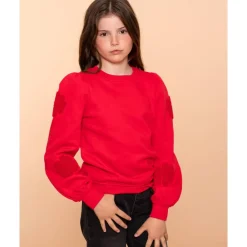 Geisha Bovenkleding^Bloemenmouw Sweater