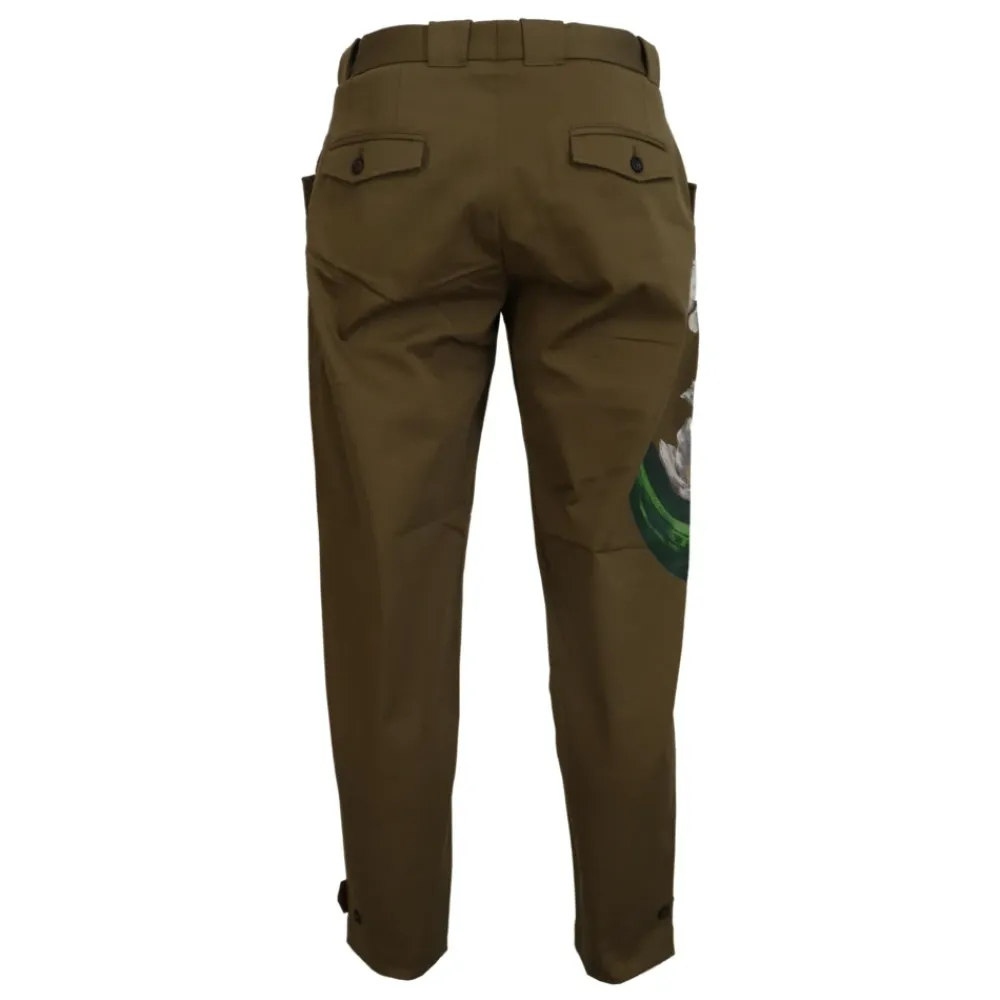 Heren Dolce & Gabbana Broeken^Bloemenprint Herenbroek