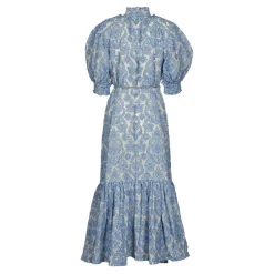 DAMES Zimmermann Jurken^Blue Lantern Midi Jurk