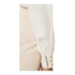 DAMES Elisabetta Franchi Shirts^Bodysuit van georgettestof