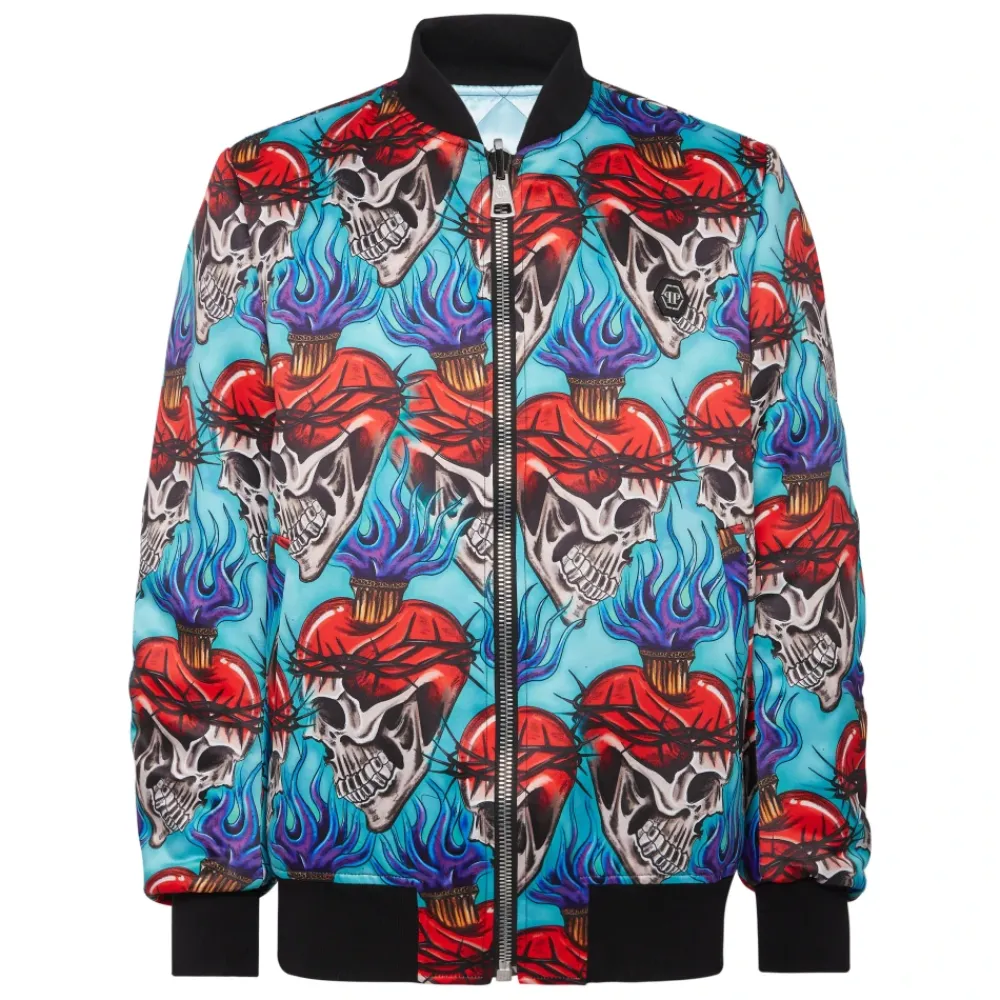 Heren Philipp Plein Jassen^Bomber Tattoo