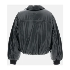 DAMES Acne Studios Bomberjack Gemaakt van Imitatieleer