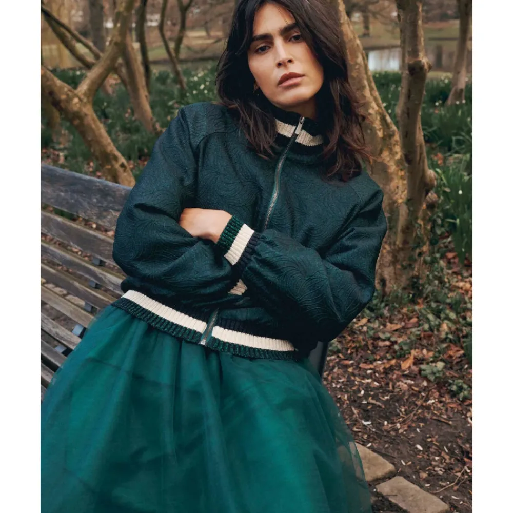 DAMES Summum Woman Bomberjack Glitter Jacquard