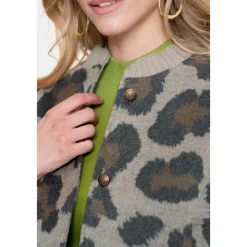 DAMES Geisha Jassen^Bomberjack Kamel/Antraciet