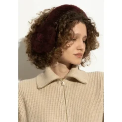 DAMES Max Mara Hoeden^Bont oorwarmers