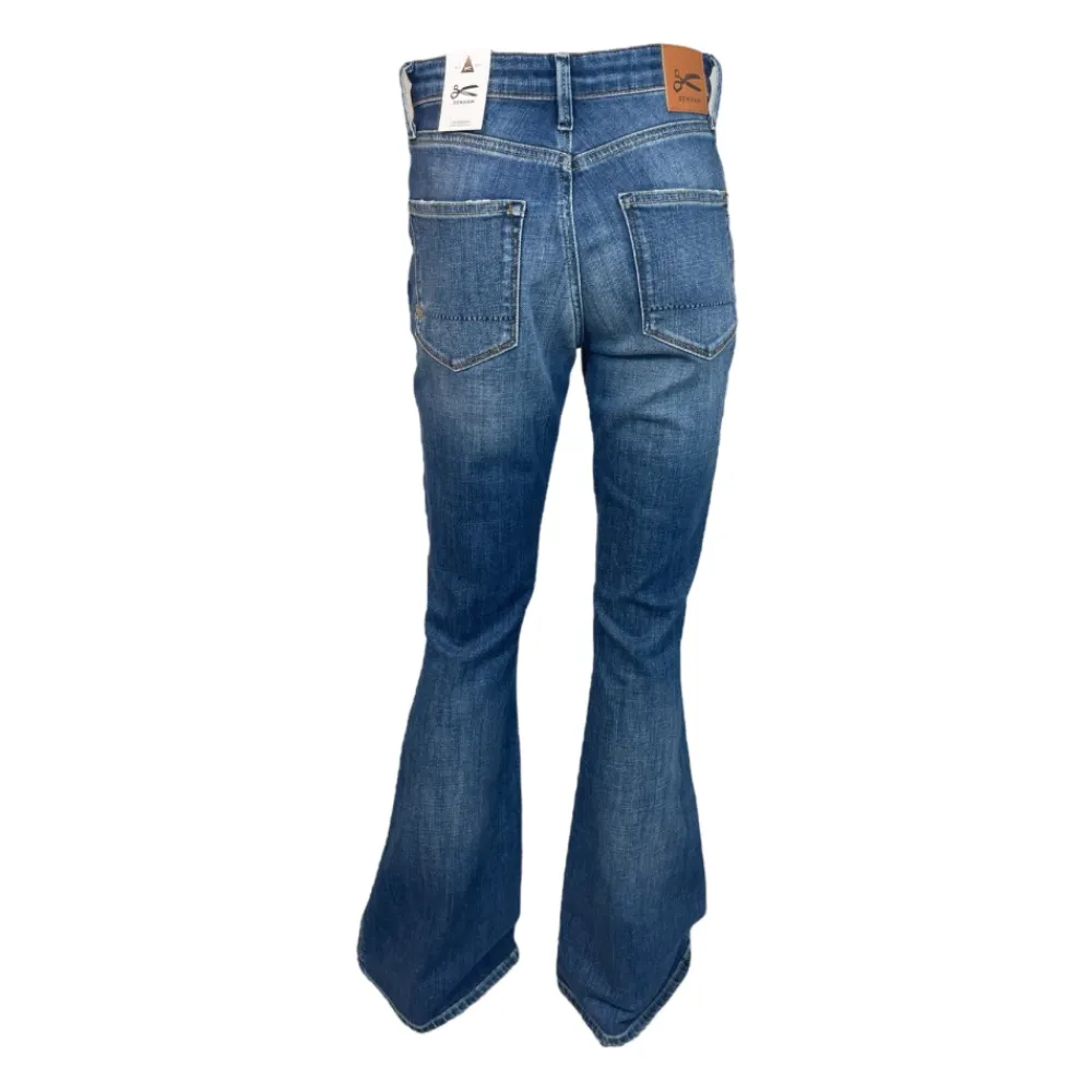 DAMES Denham Jeans^Bootcut Stretch Denim Jeans Mid Blue