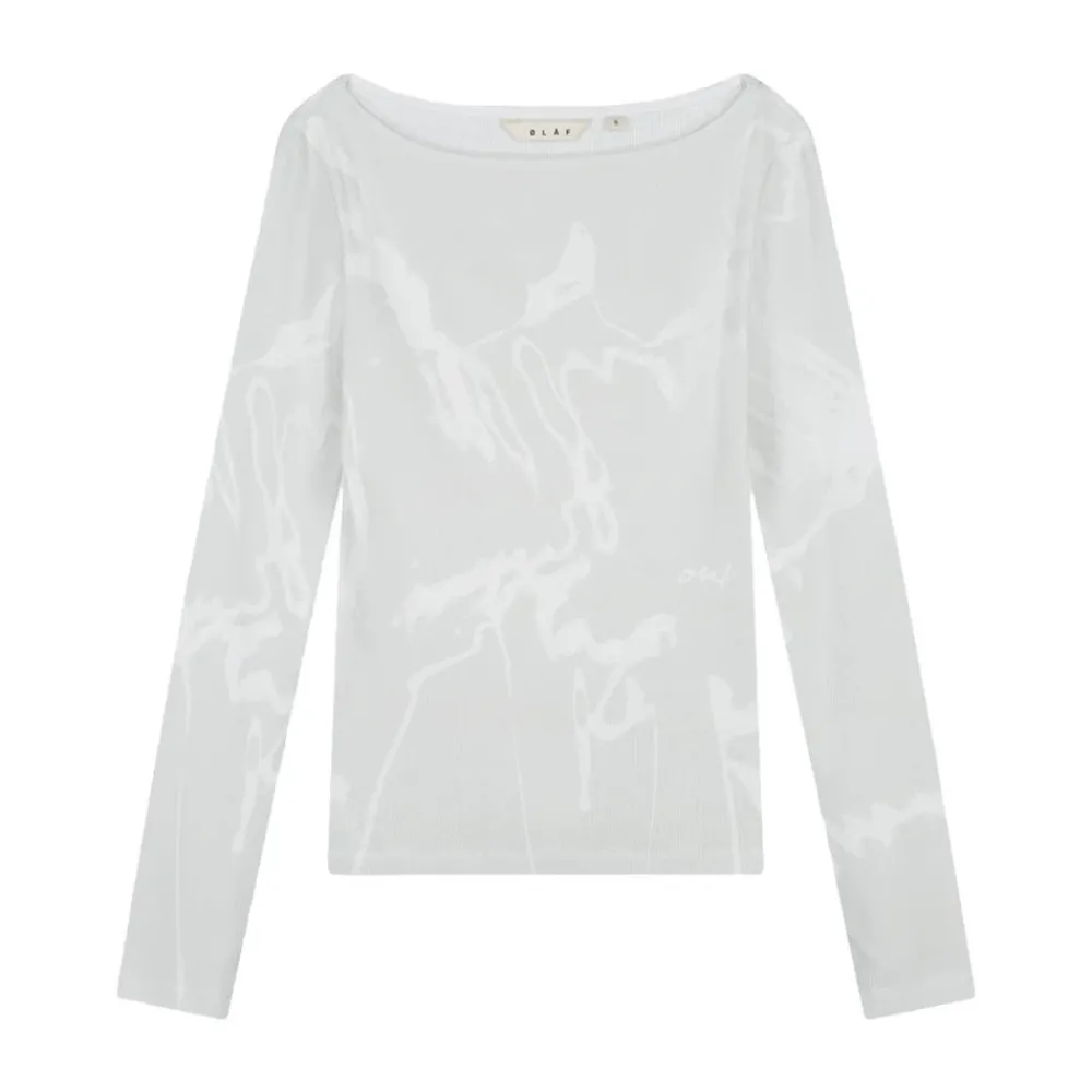 DAMES Olaf Hussein Shirts^Bootnek Top Lange Mouw