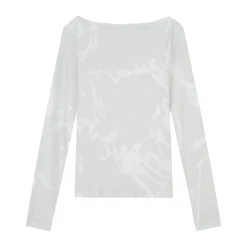 DAMES Olaf Hussein Shirts^Bootnek Top Lange Mouw