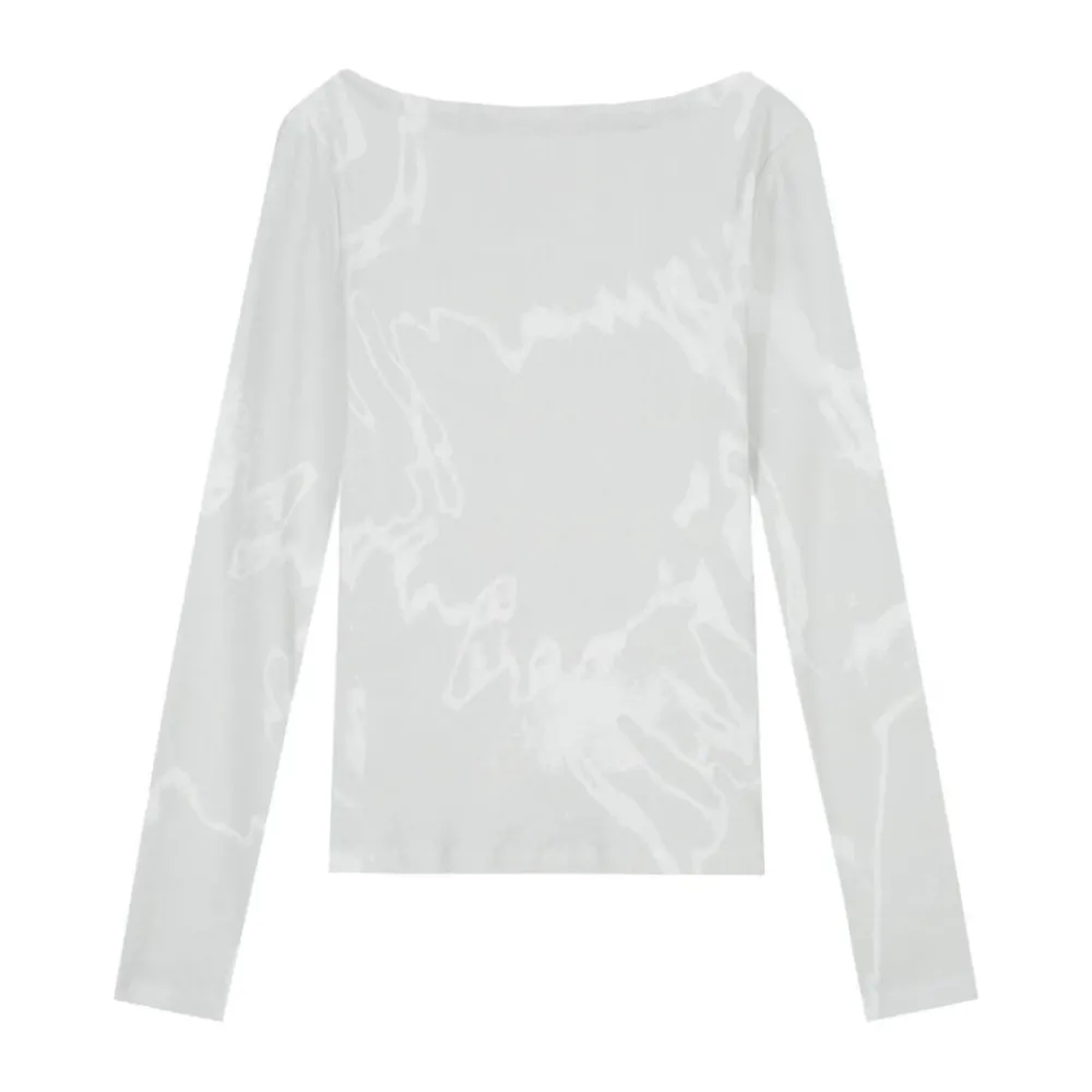 DAMES Olaf Hussein Shirts^Bootnek Top Lange Mouw