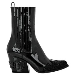 DAMES Philipp Plein Boots Mid Flat Gothic