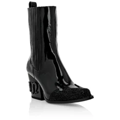 DAMES Philipp Plein Boots Mid Flat Gothic