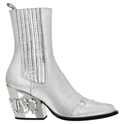 DAMES Philipp Plein Laarzen^Boots Mid Flat Gothic Plein