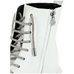 DAMES Philipp Plein Boots Mid Flat Hexagon