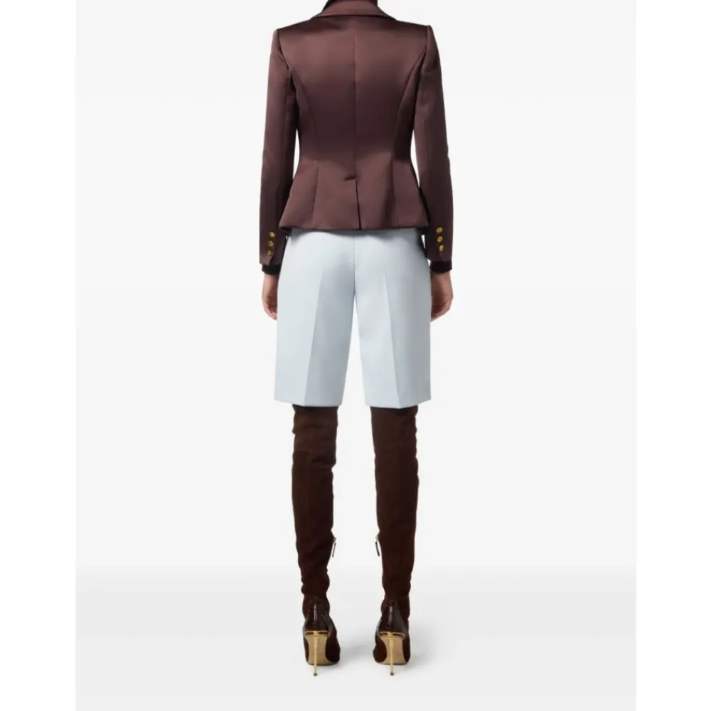 DAMES Elisabetta Franchi Jassen^Bordeaux bovenkleding AW25