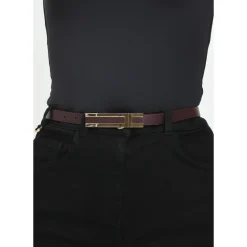 DAMES Elisabetta Franchi Bordeaux Dames Riem Elegant Ontwerp