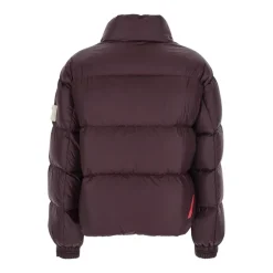 DAMES Afterlabel Bordeaux Donsjas met Logopatch