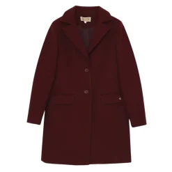 Kocca Jassen^Bordeaux Korte Jas Elegante Winterstijl