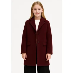Kocca Jassen^Bordeaux Korte Jas Elegante Winterstijl