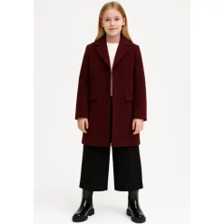 Kocca Jassen^Bordeaux Korte Jas Elegante Winterstijl