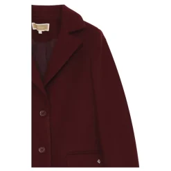 Kocca Jassen^Bordeaux Korte Jas Elegante Winterstijl
