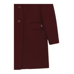 Kocca Jassen^Bordeaux Korte Jas Elegante Winterstijl