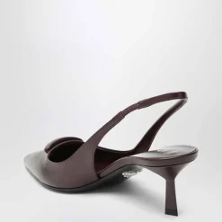 DAMES Prada Bordeaux Platte Slingback Schoenen