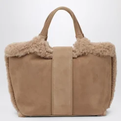 DAMES Roger Vivier Handtassen^Borsa Shopping Piccola Grand Vivier Choc