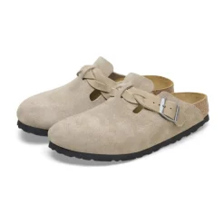 DAMES Birkenstock Instappers & Slip Ons|Loafers^Boston Braided Narrow Fit