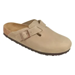 Heren Birkenstock Boston Geolied Leren Sandalen