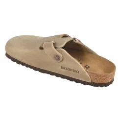 Heren Birkenstock Boston Geolied Leren Sandalen