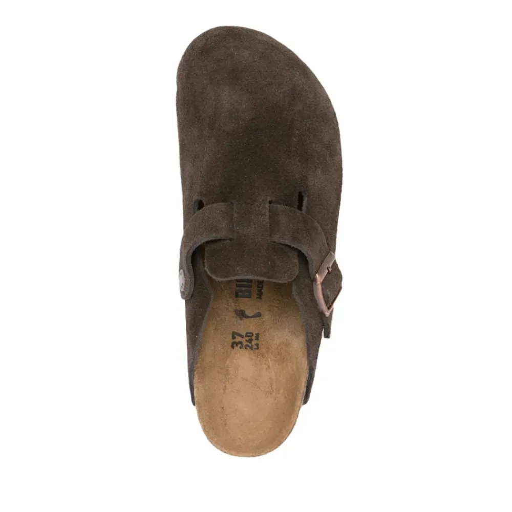 Heren Birkenstock Instappers & Slip Ons^Boston Narrow Fit