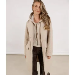 DAMES NUKUS Trenchcoats & Mantels^Boucle Jas INNA