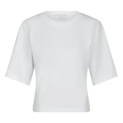 DAMES Neo Noir Boxy Tee met Taille Detail