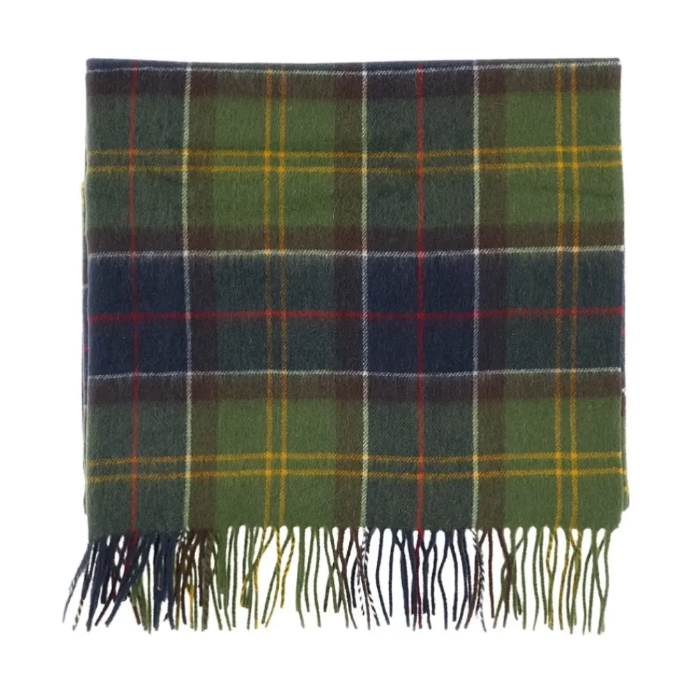 Heren Barbour Braden Tartan Wool Scarf