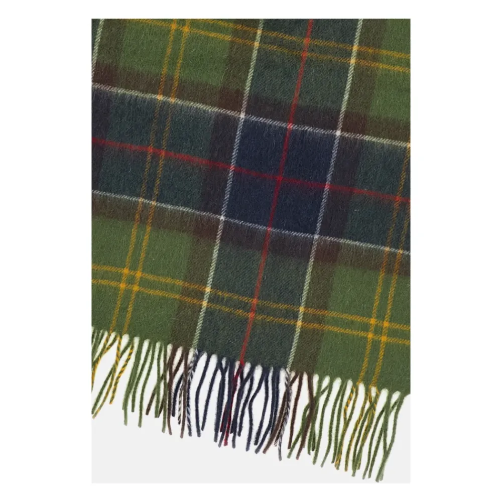 Heren Barbour Braden Tartan Wool Scarf