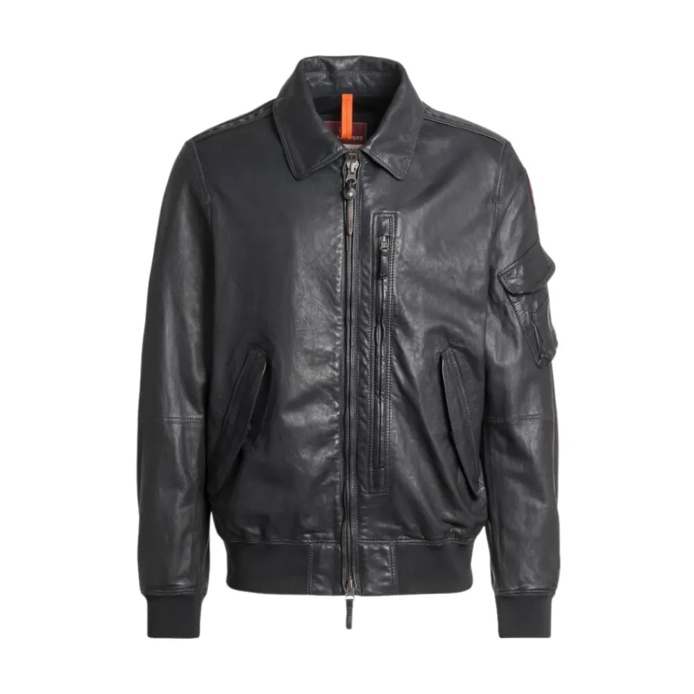 Heren Parajumpers Brigadier Leren Bomberjack