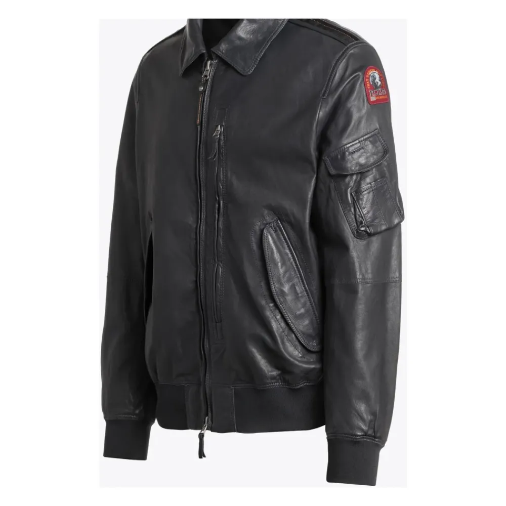 Heren Parajumpers Brigadier Leren Bomberjack