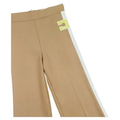 Elisabetta Franchi Broeken & Jeans^Broeken met zijstrepen en logo
