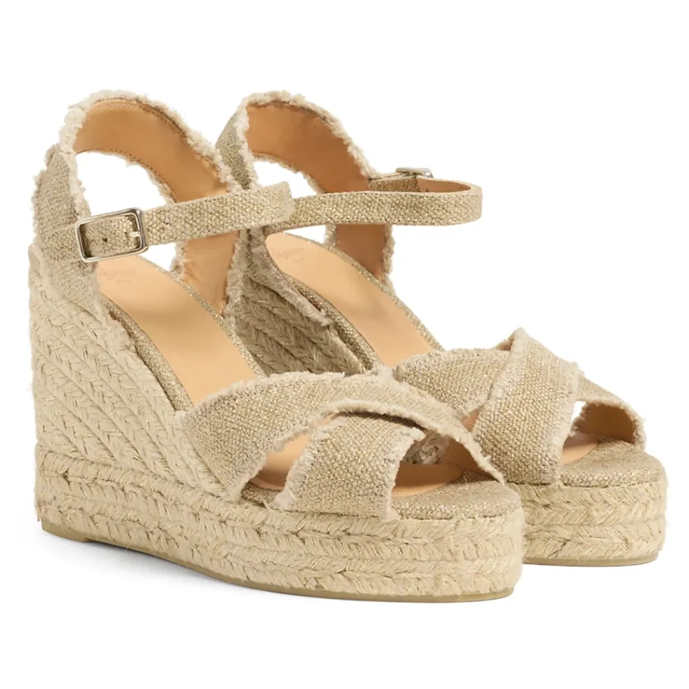 DAMES Castañer BROMELIA/8ED/032 11 cm Wedges