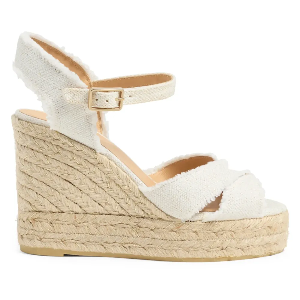 DAMES Castañer Sleehakken^BROMELIA/8ED/032 11 cm Wedges